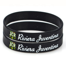 Cheap Promotional Items China Personalized Bracelet Black Silicone Bracelet With Customize Logo